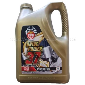 STOPOIL Drive Power 37 Fully Synthetic Engine Oil ( 5W-40 ) - 4 Liter