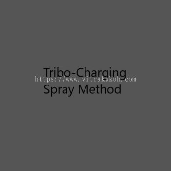 Tribo-Charging Spray Method