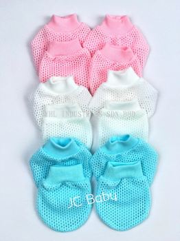 Mitten & Bootees Eyelet 3 in 1