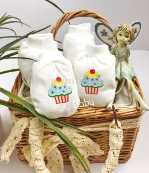 Mitten & Bootees Jersey Ptd Cup Cake
