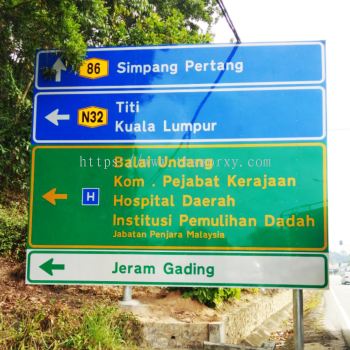 Directional Sign