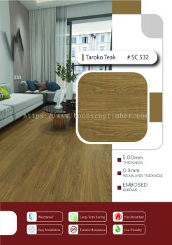 SPC Stone Polymer Taroko Teak #SC 532 (5mm)