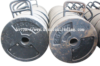 CAST IRON ROLLER STANDARD TEST WEIGHTS