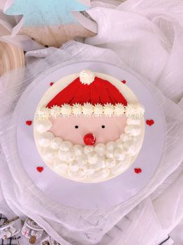 Christmas 2021 - Beardy Santa Clause Buttercream Cake