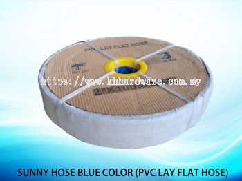 SUNNY HOSE BLUE COLOR (PVC LAY FLAT HOSE)