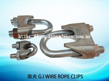 ϼ G.I WIRE ROPE CLIPS