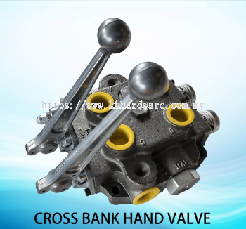 CROSS BANK HAND VALVE