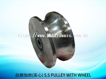 白钢加叻(实心) S.S PULLEY WITH WHEEL