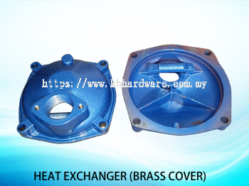 HEAT EXCHANGER (BRASS COVER)