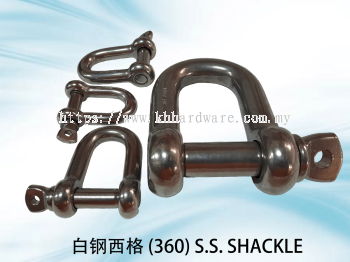 ׸ (360) S.S. SHACKLE