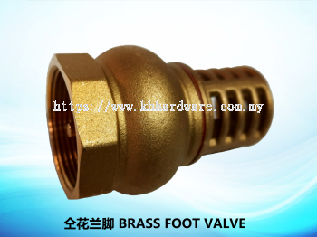 仝花兰脚 BRASS FOOT VALVE