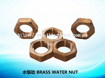 水泵叻 BRASS WATER NUT