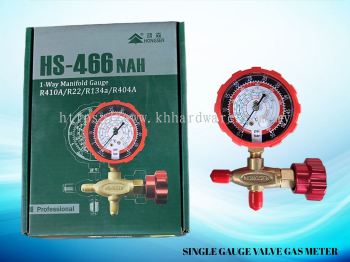 CT466GH SINGLE GAUGE VALVE GAS METER- HS-466AH (HIGH)