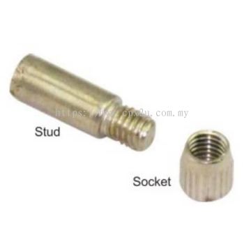 1/4'' Stud & Socket