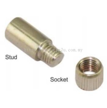 3/8'' Stud & Socket