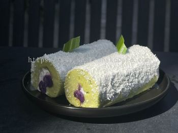 Mini Swiss Pandan Snow Roll