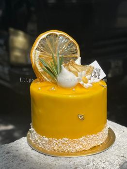 Aloha Summer Cake (Mango Passion Coconut Cake) 