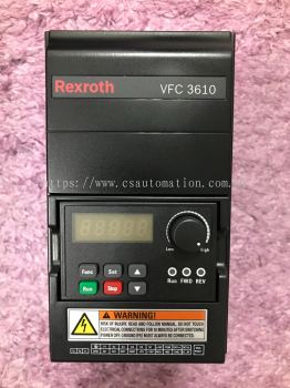 Rexroth VFC3610-7K70-3P4, VFC3610-15K0-3P4, VFC3610-0K75-3P4, VFC3610-4K00-3P4