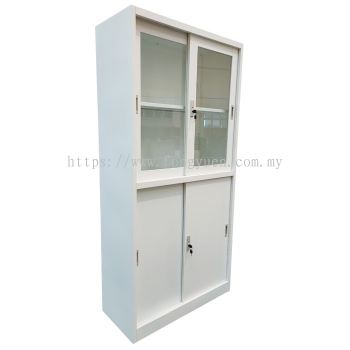 Fullheight Steel Cabinet With Special Half-Slide Door