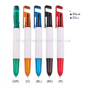 Y 5590 2 in 1 Pen with Phone Holder & Screen Cleaner