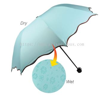 UM 547 Colour Changing Sun Protection Umbrella