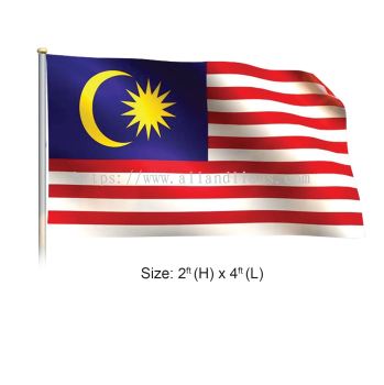 F 834 Malaysia Flag