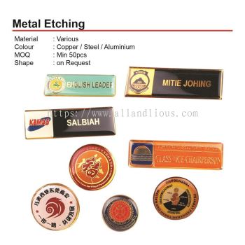 Metal Etching
