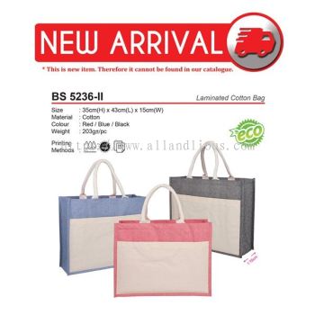 BS 5236-II Laminated Cotton Bag