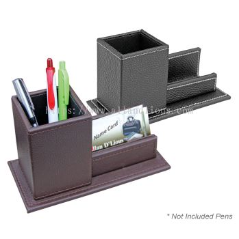 PH 921 PU Pen Holder with Name Card Holder