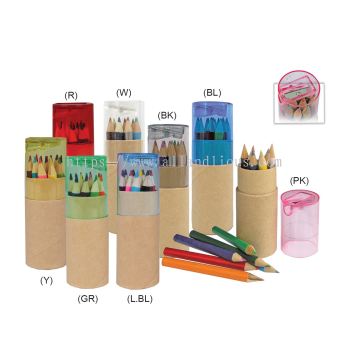 CLP 4633 Color Pencil & Sharpener (12 pcs)
