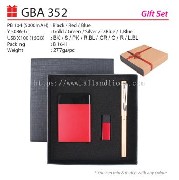 GBA 352 Gift Set
