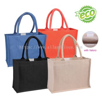 BS 5242 Laminated Juco Bag with Velcro