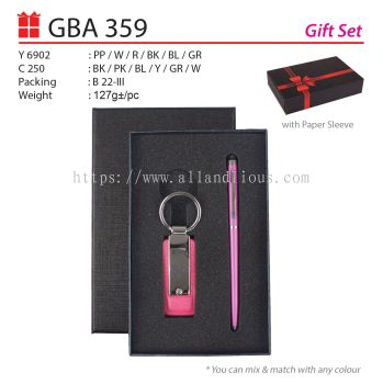 GBA 359 Gift Set