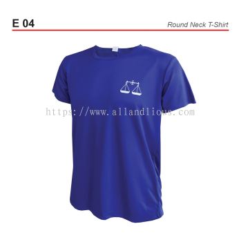 E 04 Round Neck T-Shirt