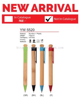 YW 5520 Bamboo Pen