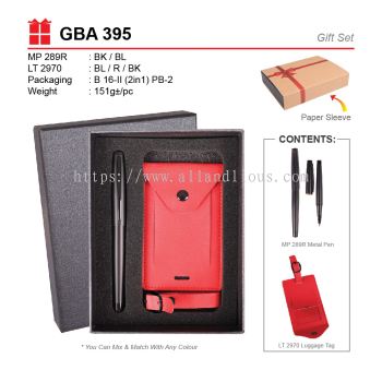 GBA 395 Gift Set