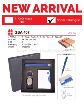 GBA 407 Gift Set