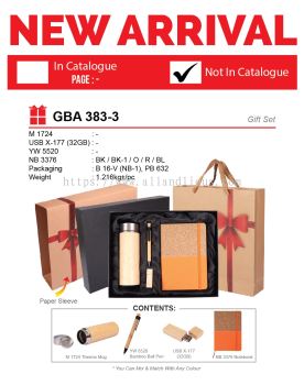 GBA 383-3 Gift Set