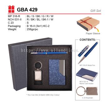 GBA 429 Gift Set