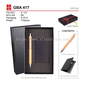 GBA 417 Gift Set