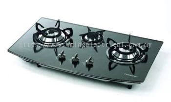 Pensonic 3-Burner Built-In Glass Hob PGH-413N