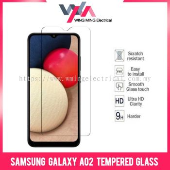 Samsung Galaxy A02 Tempered Glass Screen Protector Guard