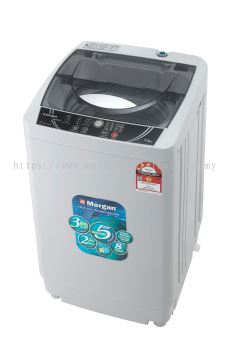 Morgan NEW 7KG Fully Auto Top Loading Washing Machine (Stainless Steel Drum) MWM-7 ZIRCON