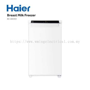 Haier 90L Breast Milk Upright Freezer One Touch Breast Milk Storage Mode Anti-Bacteria BD-88DEM