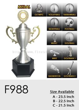 F988 Exclusive Premium Affordable Alloy Trophy Malaysia