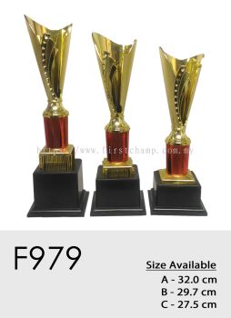 F979 Exclusive Plastic Trophy