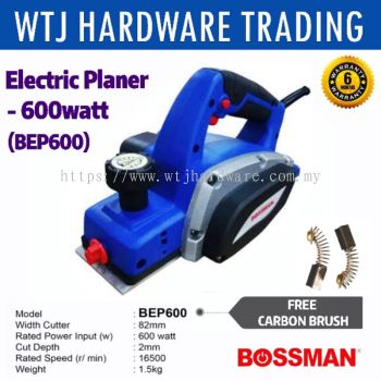 BOSSMAN BEP600 Electric Planer 600watt