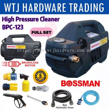 BOSSMAN BPC-123 (2200W) High Pressure Cleaner Water Jet- Induction Motor