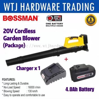 BOSSMAN 20V Cordless Garden Blower BCB-2003M 