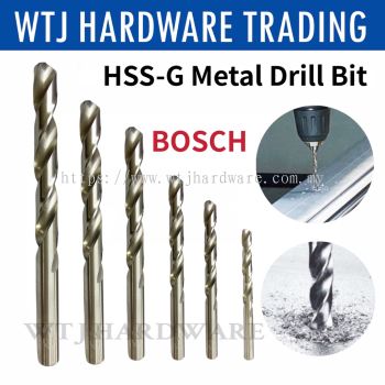 BOSCH HSS Metal Drill Bit 2.0mm - 8.5mm